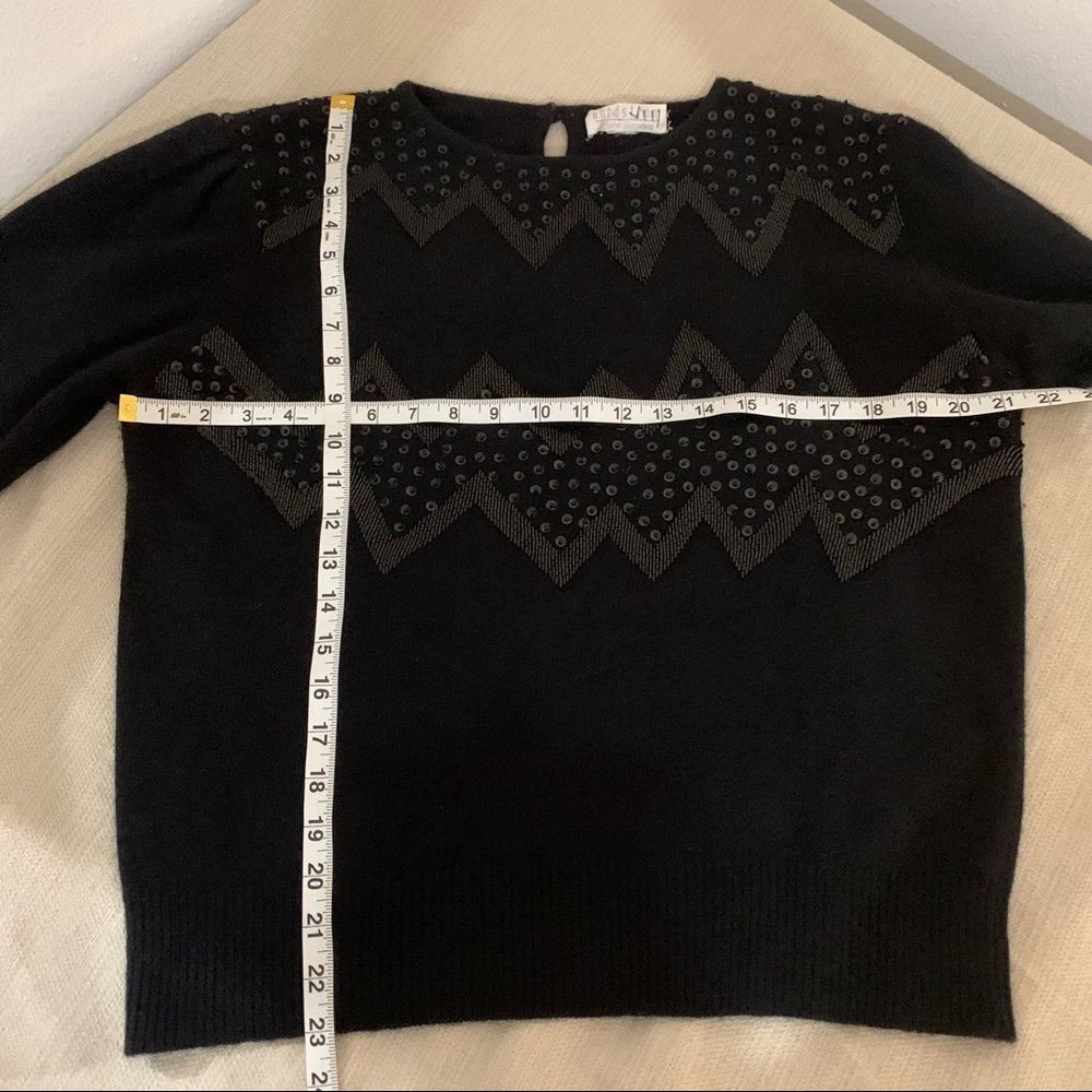 Vintage Nordstrom Town Square sweater with beads - Picture 6 of 13